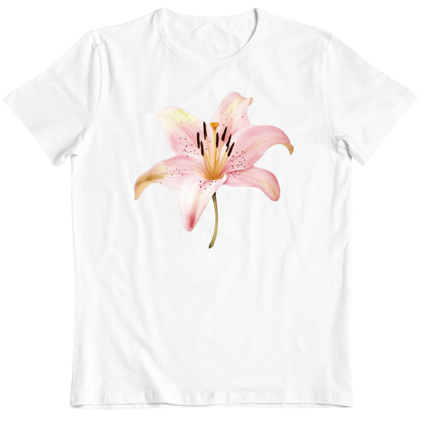 lily white cat shirt Lily T-Shirt – zm's space