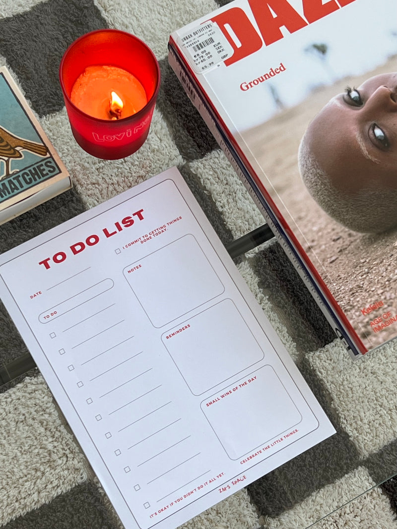 To Do List Notepad