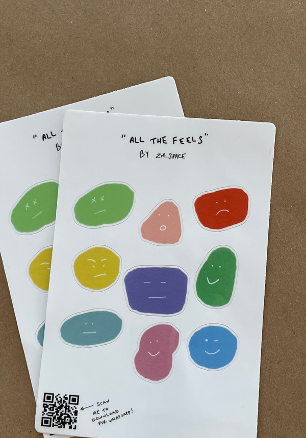 "All The Feels" Stickers