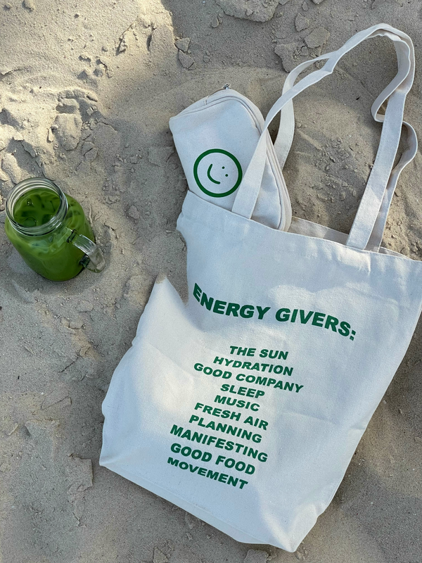 "Energy" Tote & Pouch Set